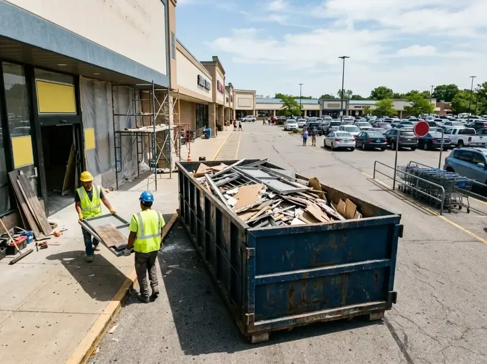 retail-store-renovation-debris-003 — frequently asked questions, Roll-off Dumpster Rentals in Alamo Heights, TX